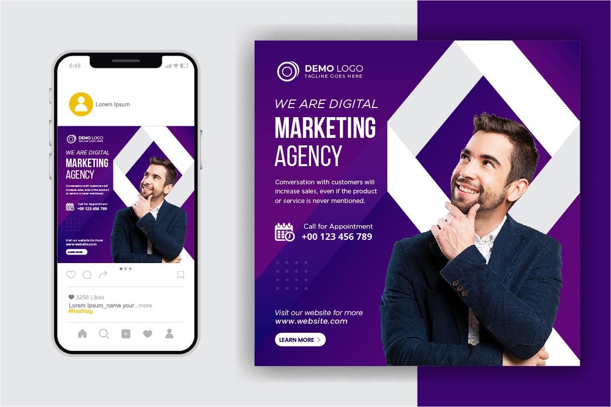 Digital Marketing Social Media Post