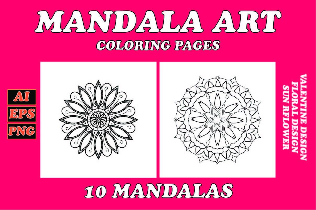 MANDALA COLORING PAGES