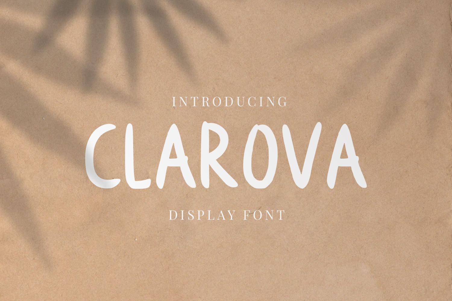 Clarova Font