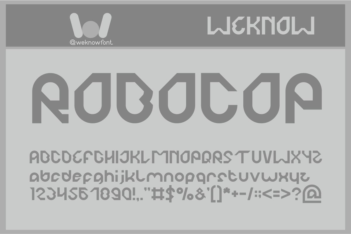 Robocop Font