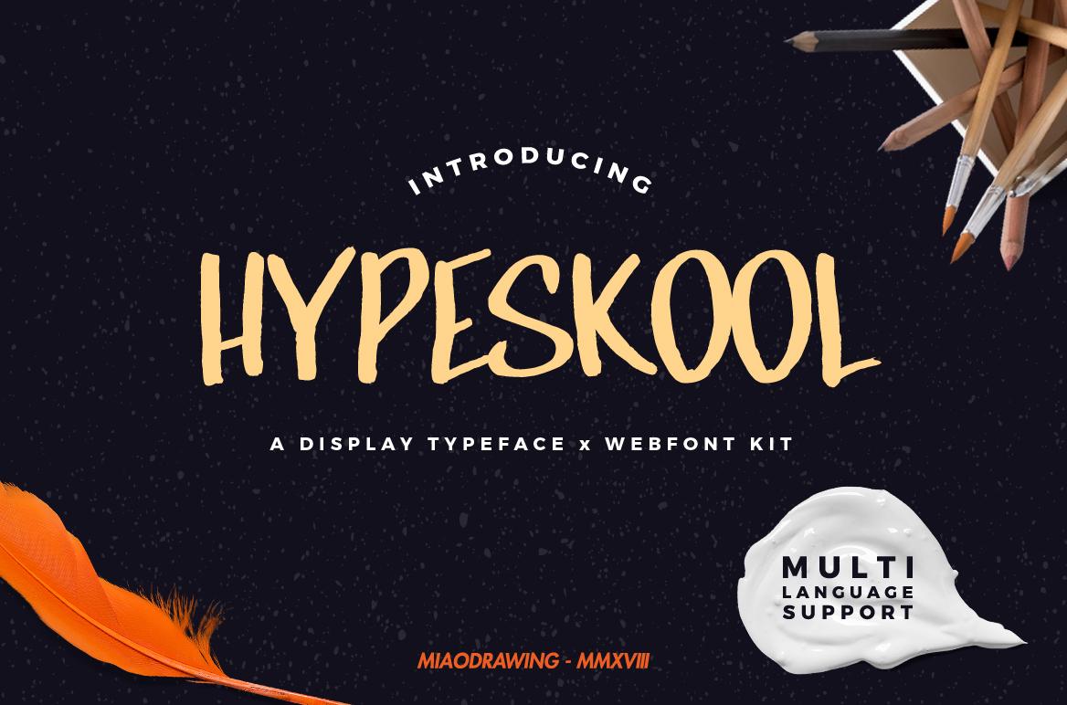 Hypeskool Font