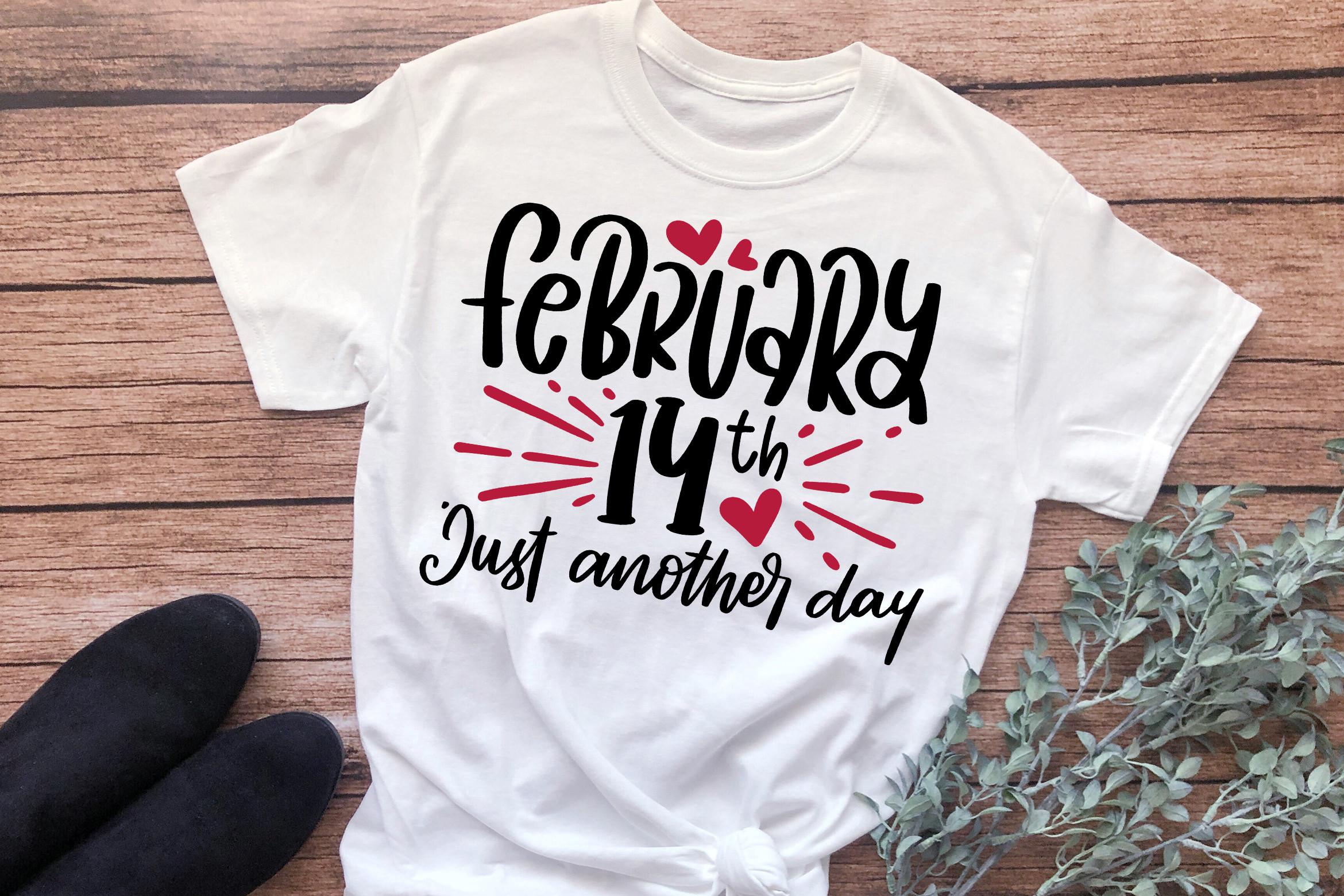 Anti Valentine SVG February 14th
