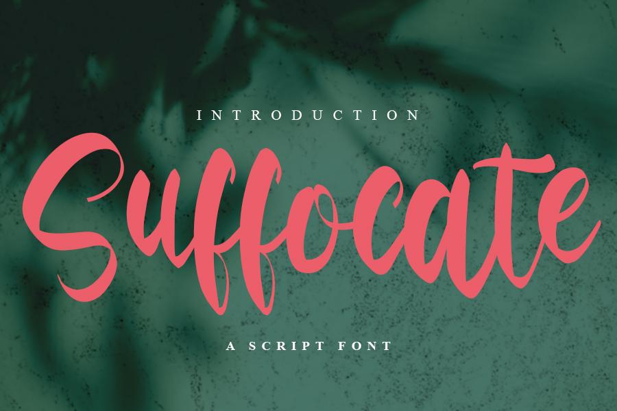 Suffocate Font