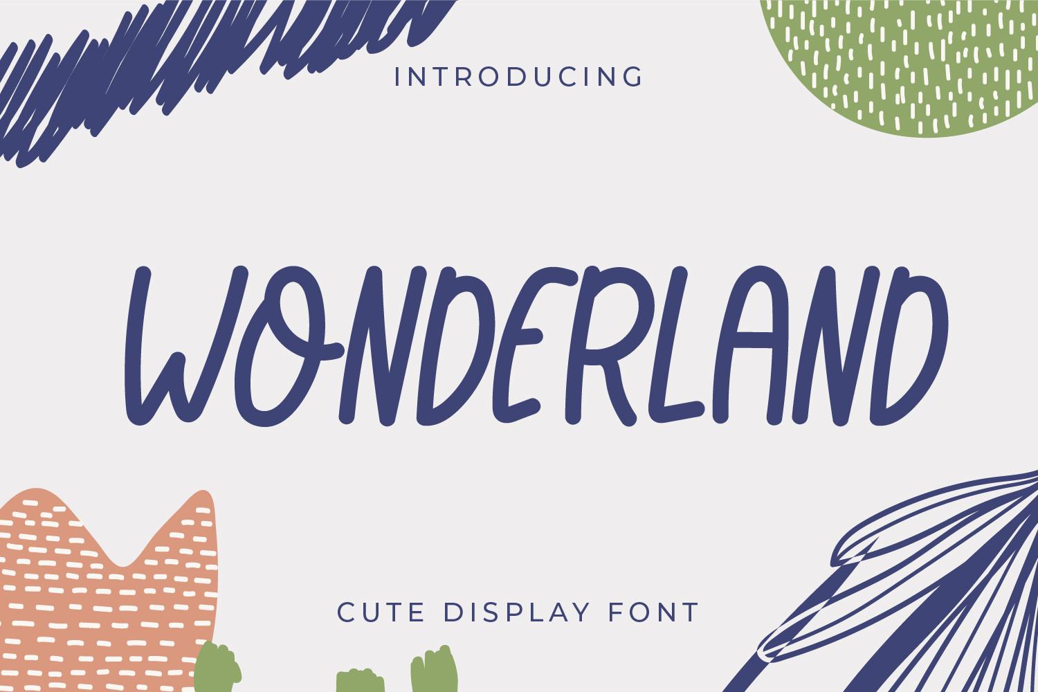 Wonderland Font