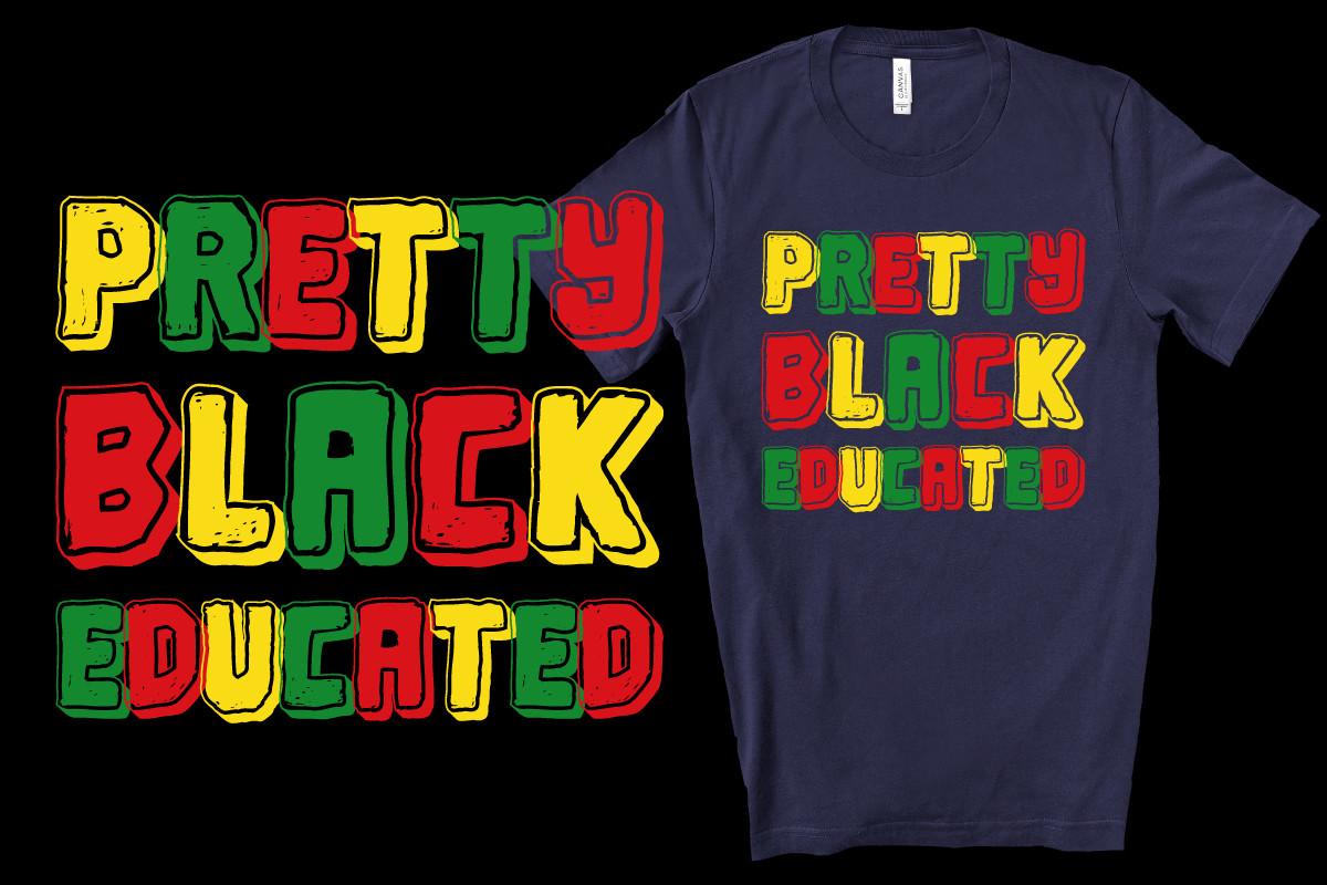 Black History T-Shirt Design