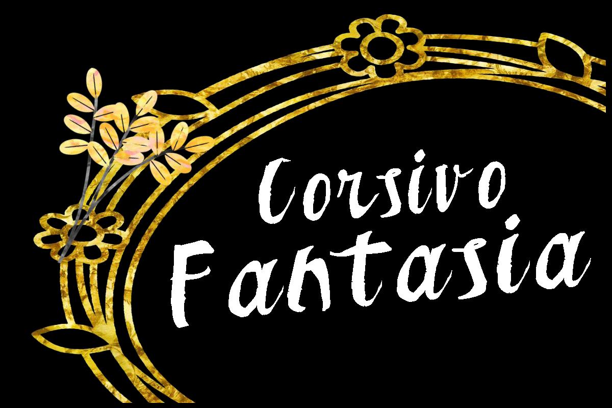 K26 Corsivo Fantasia Font