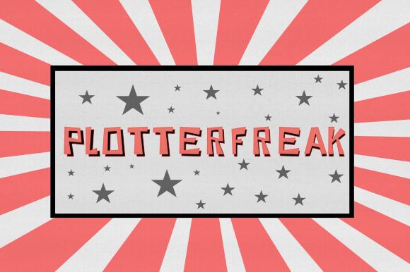 Plotterfreak Font
