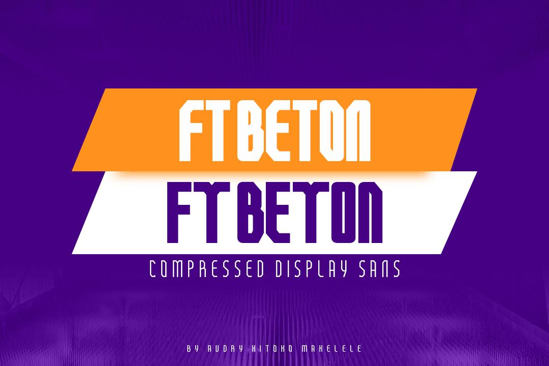 FT Beton Font
