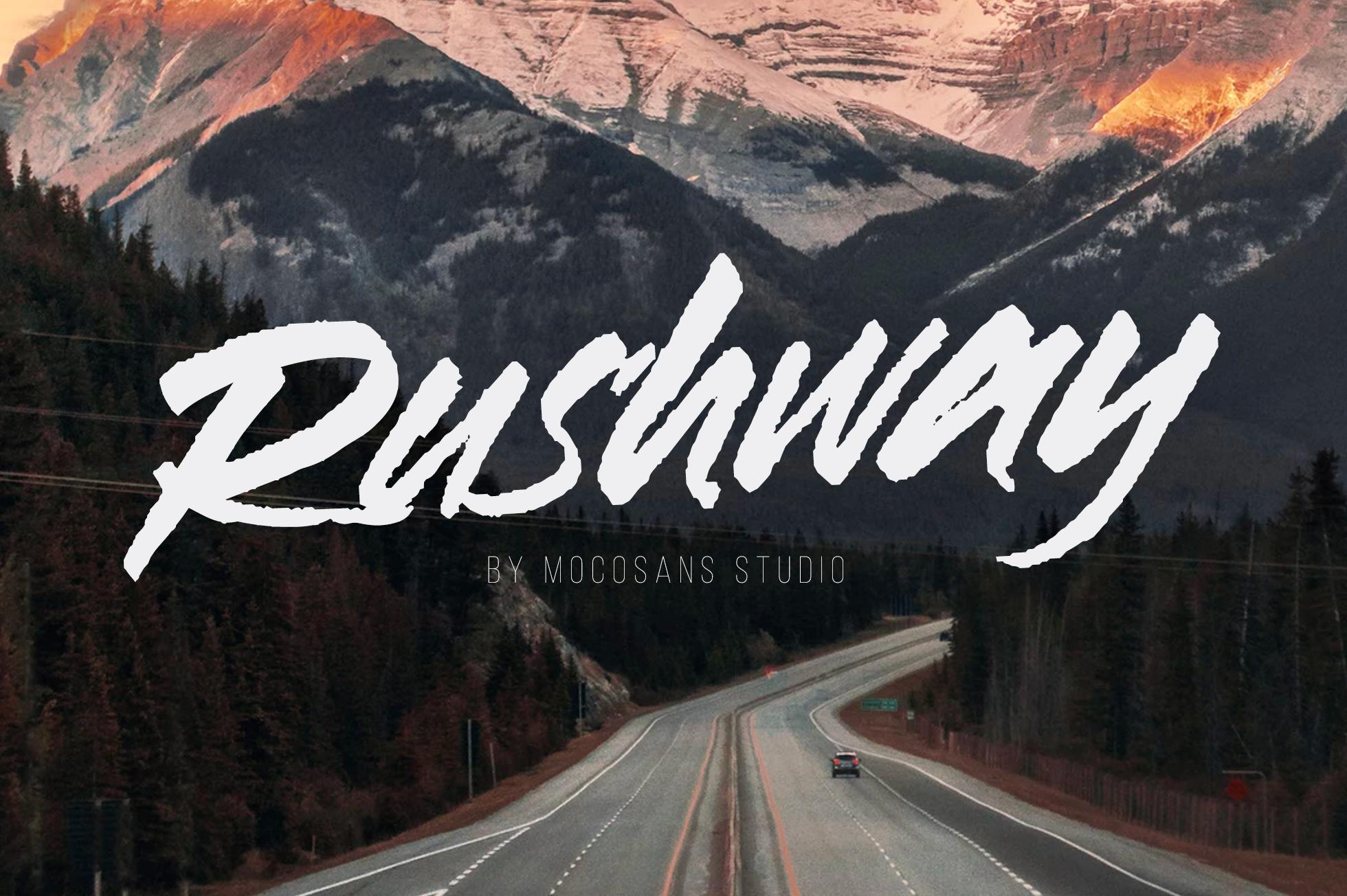 Rushway Font