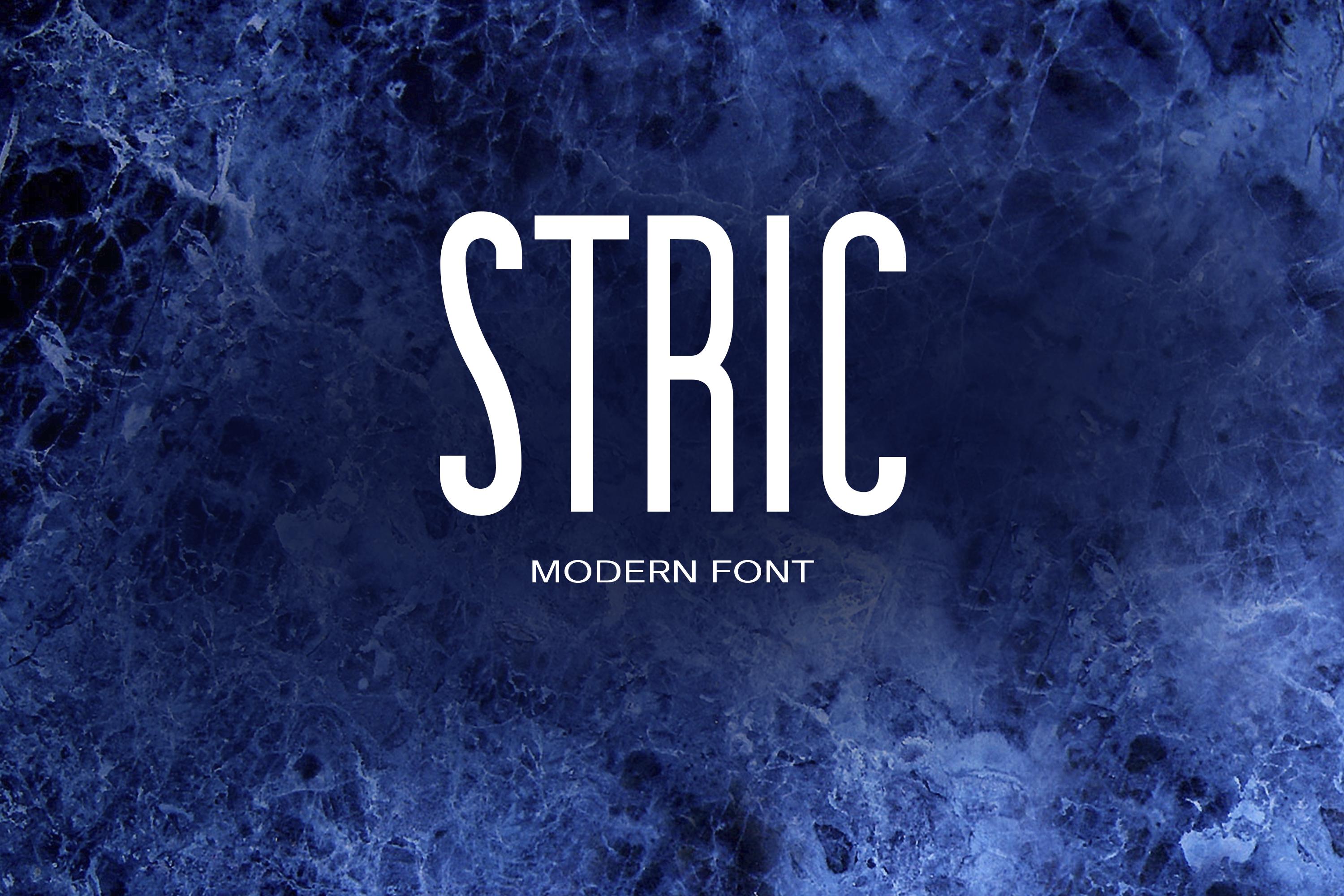Stric Font