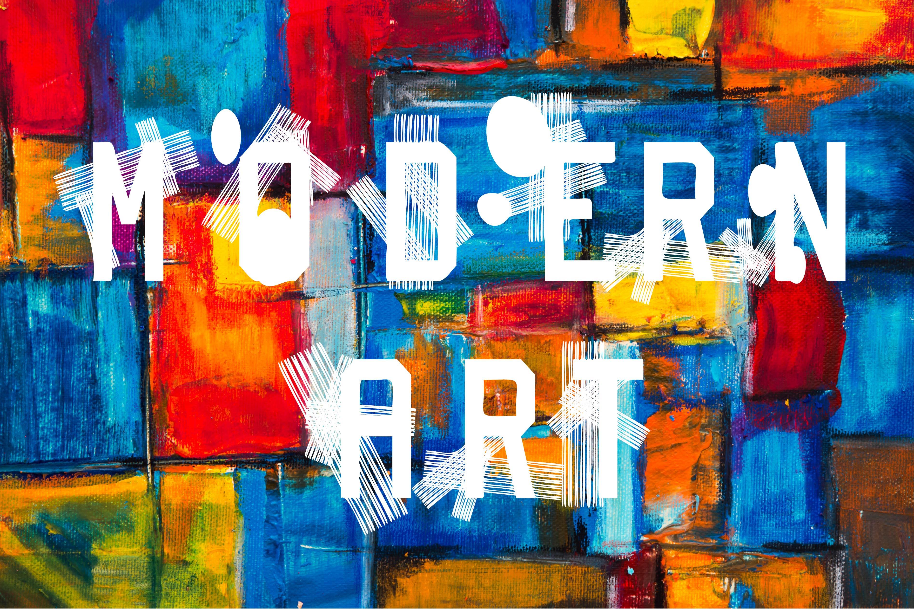 Modern Art Font
