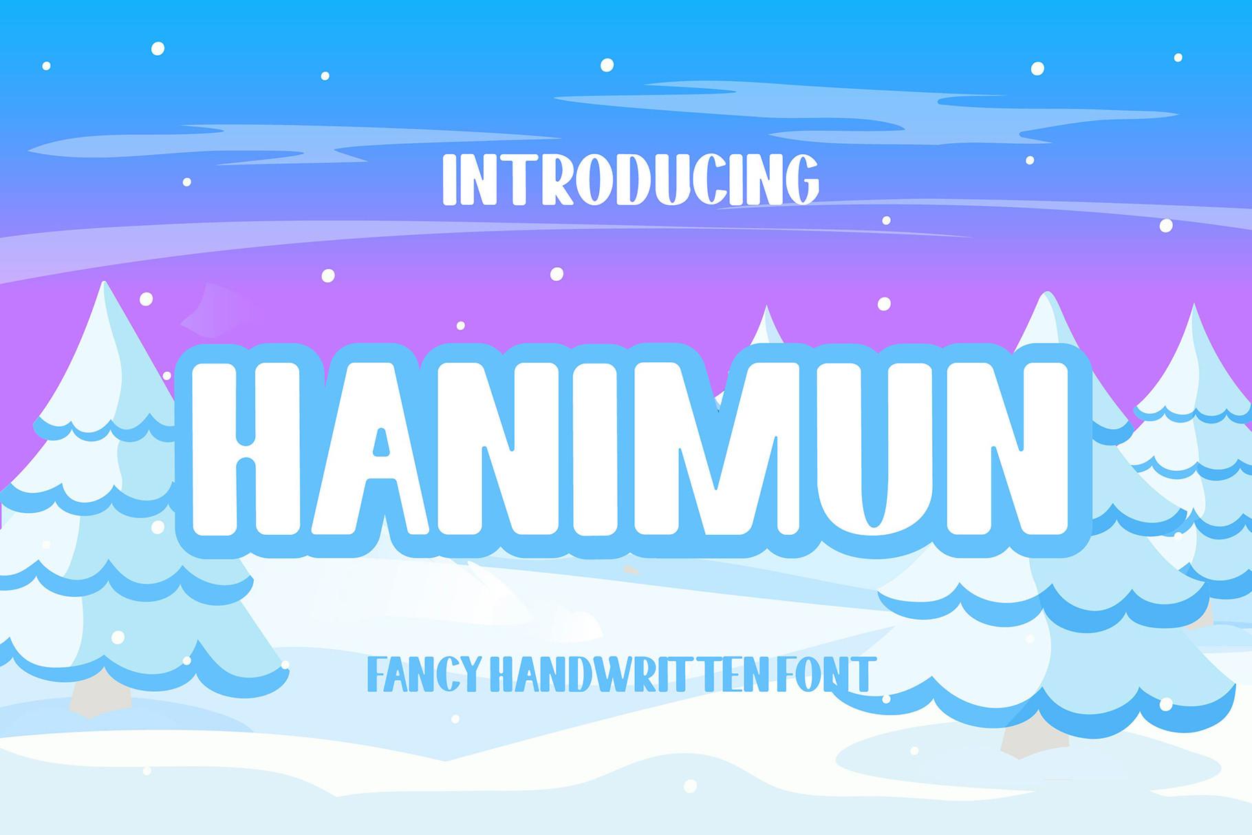 Hanimun Font