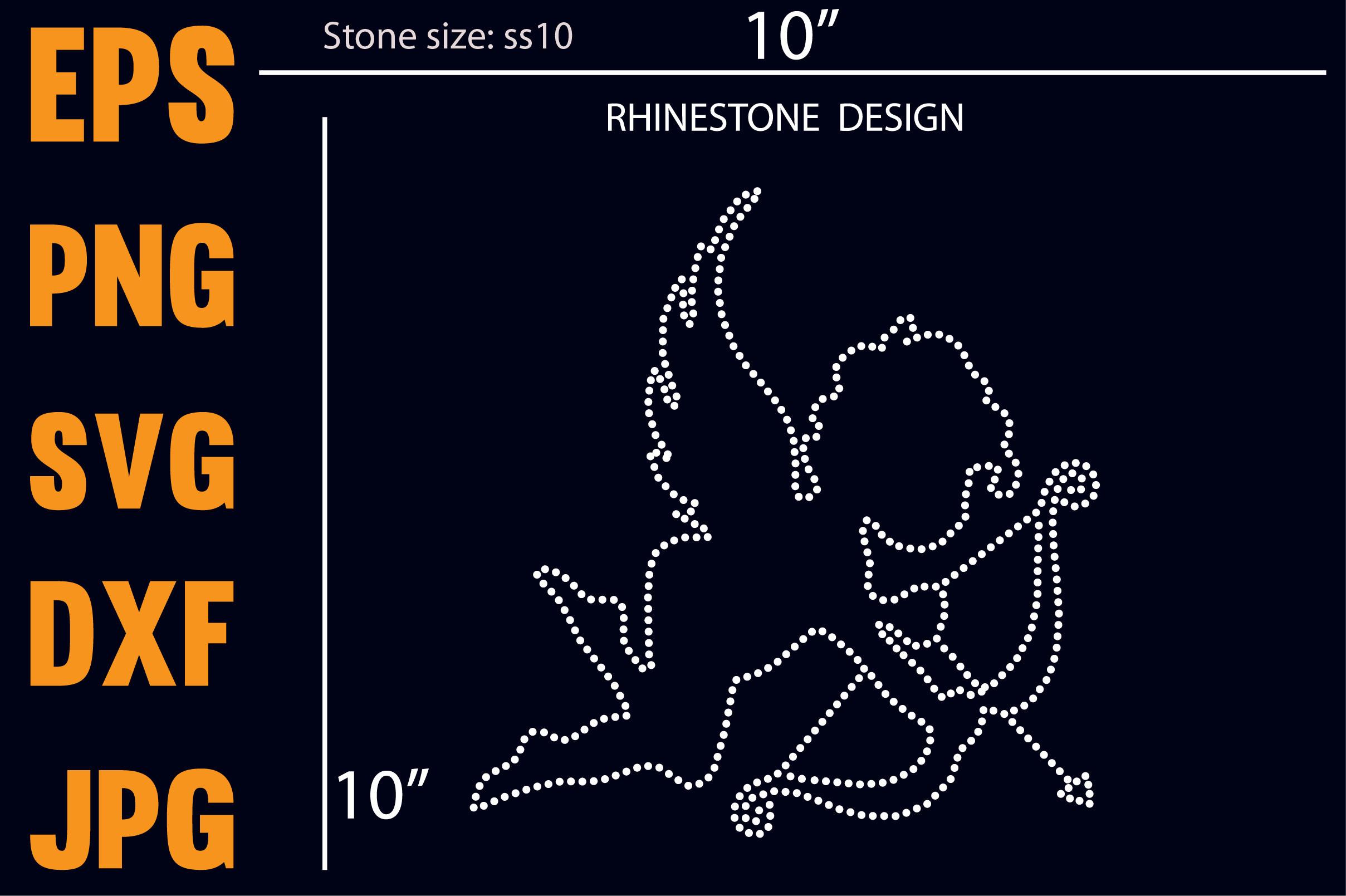 Happy Valentines Day  Rhinestone Design