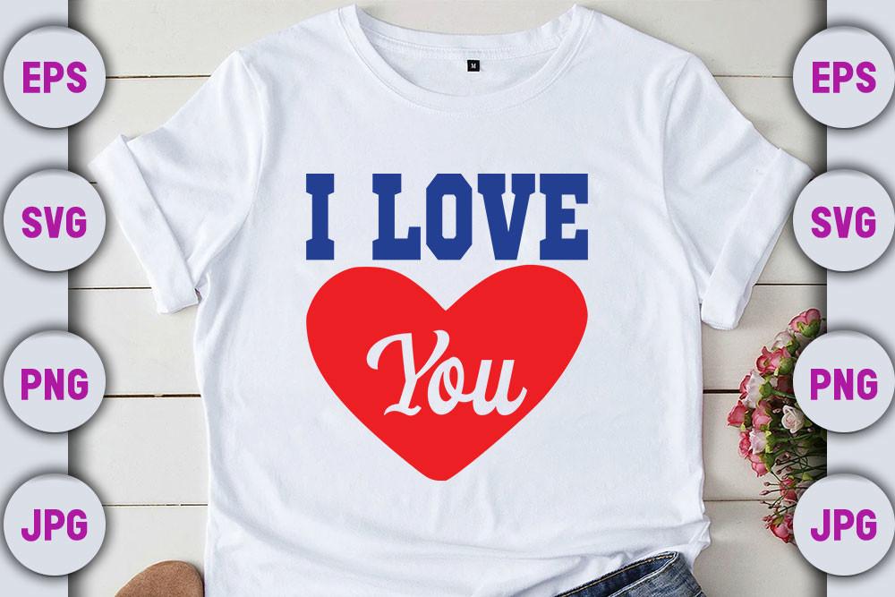 Autism Svg Design, I Love You