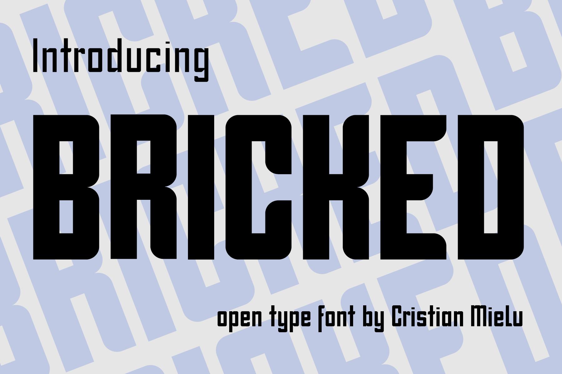 Bricked Font