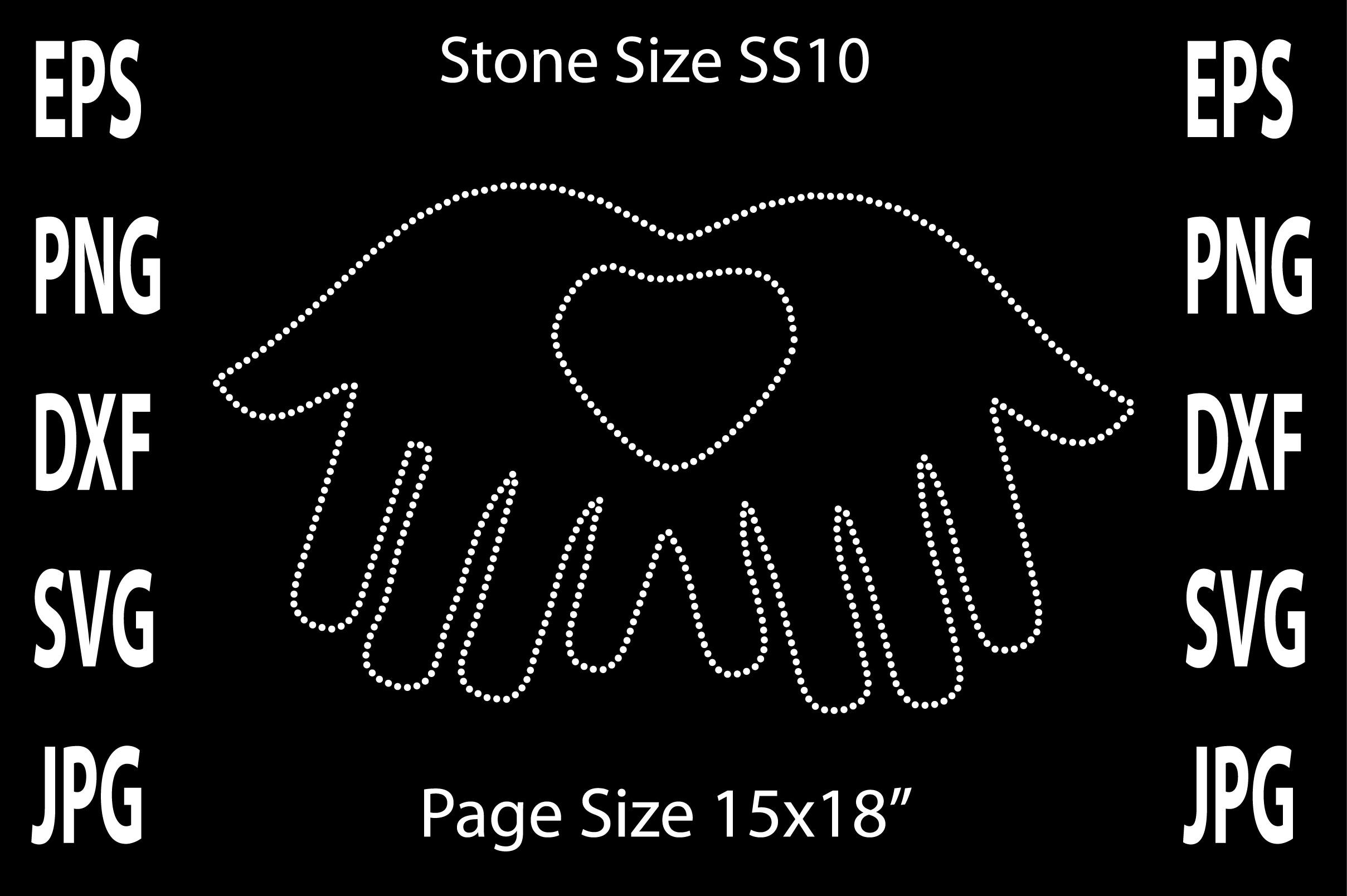 Nurse Rhinestone Template Design