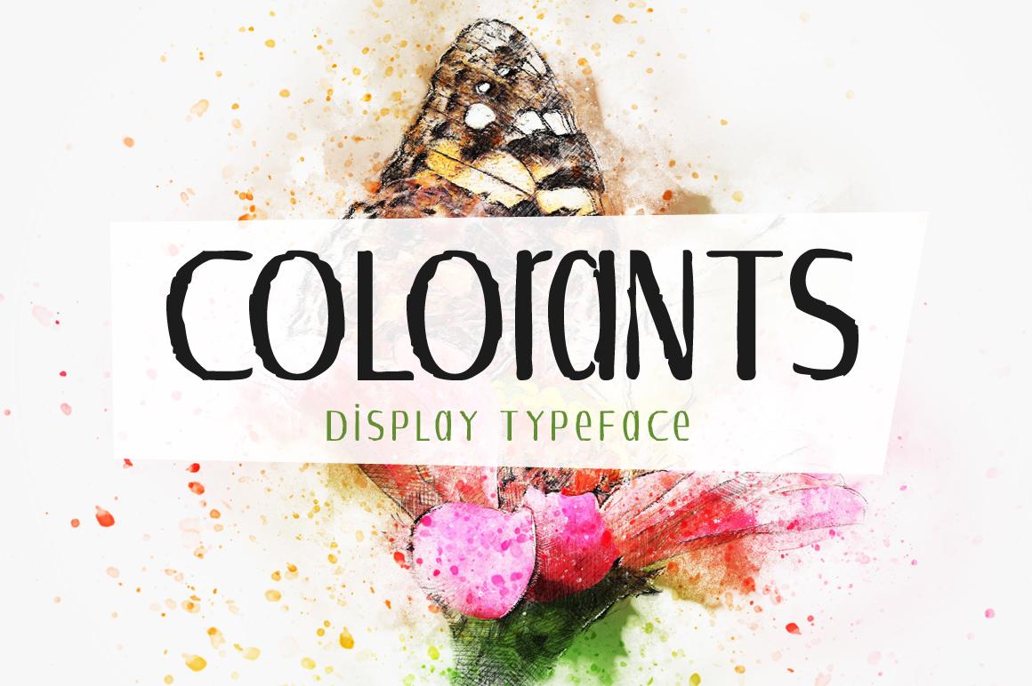 Colorants Font