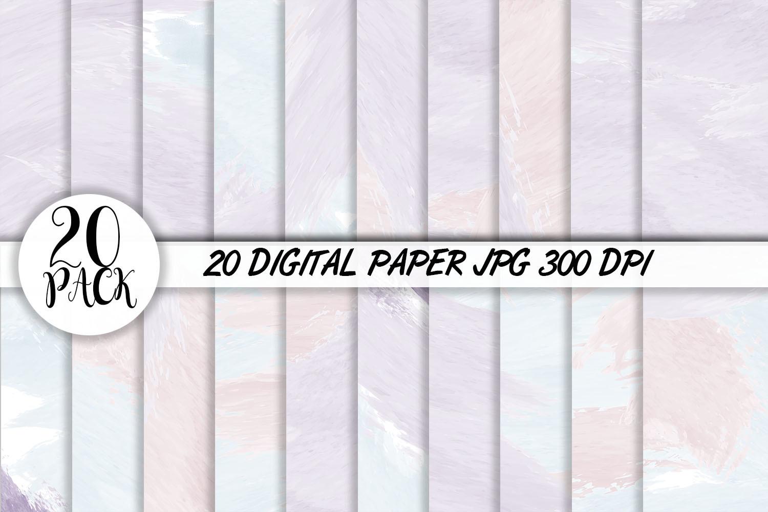 Digital Paper Watercolor Background