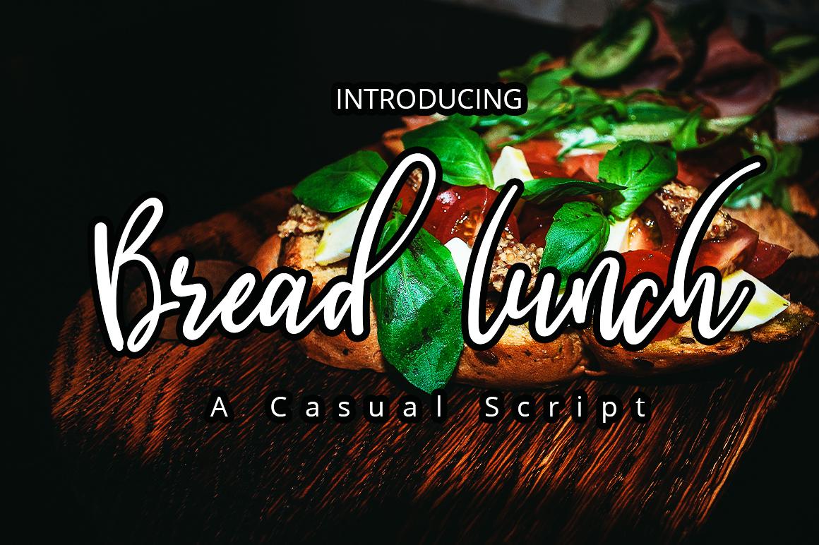 Bread Lunch Font