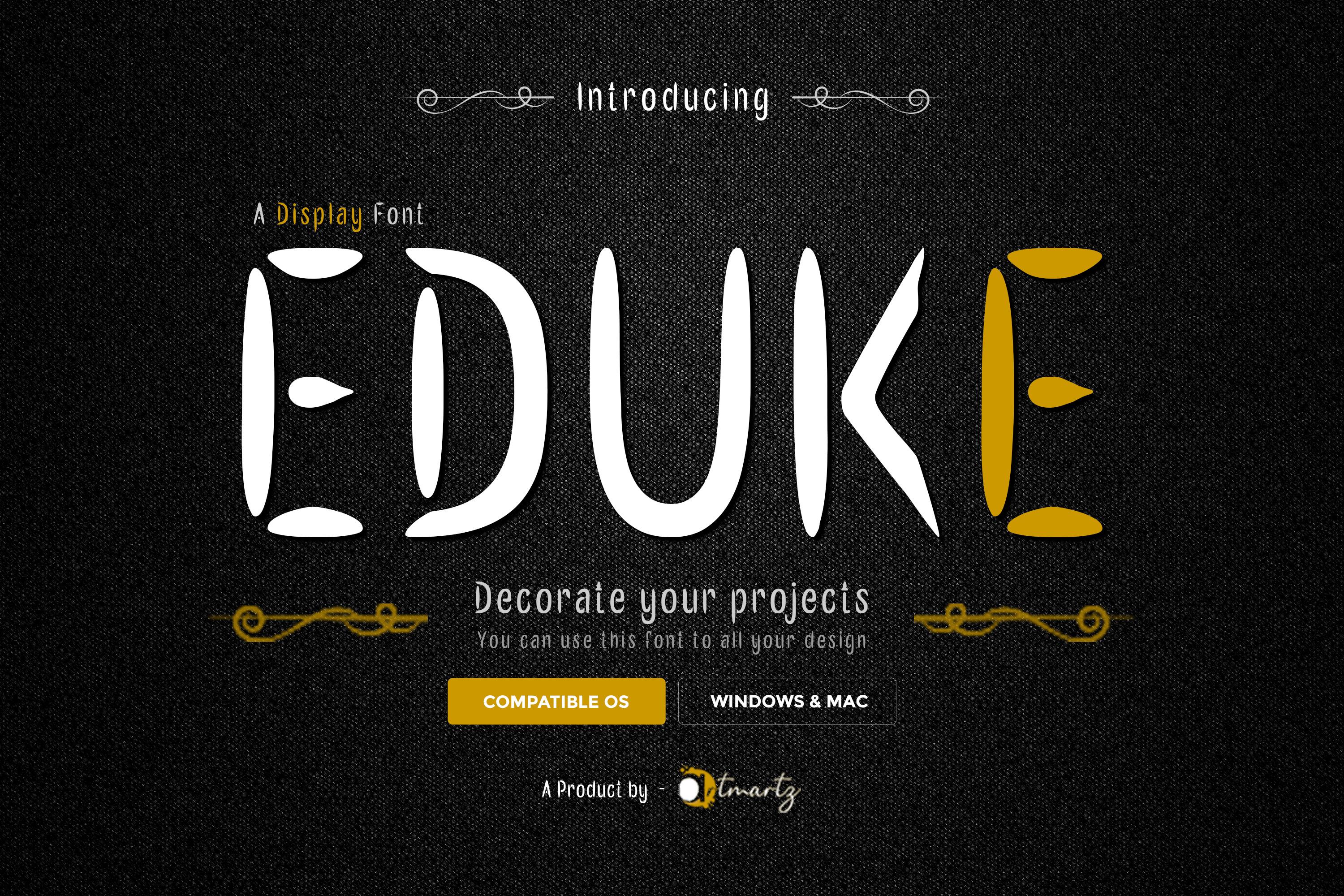 Eduke Font