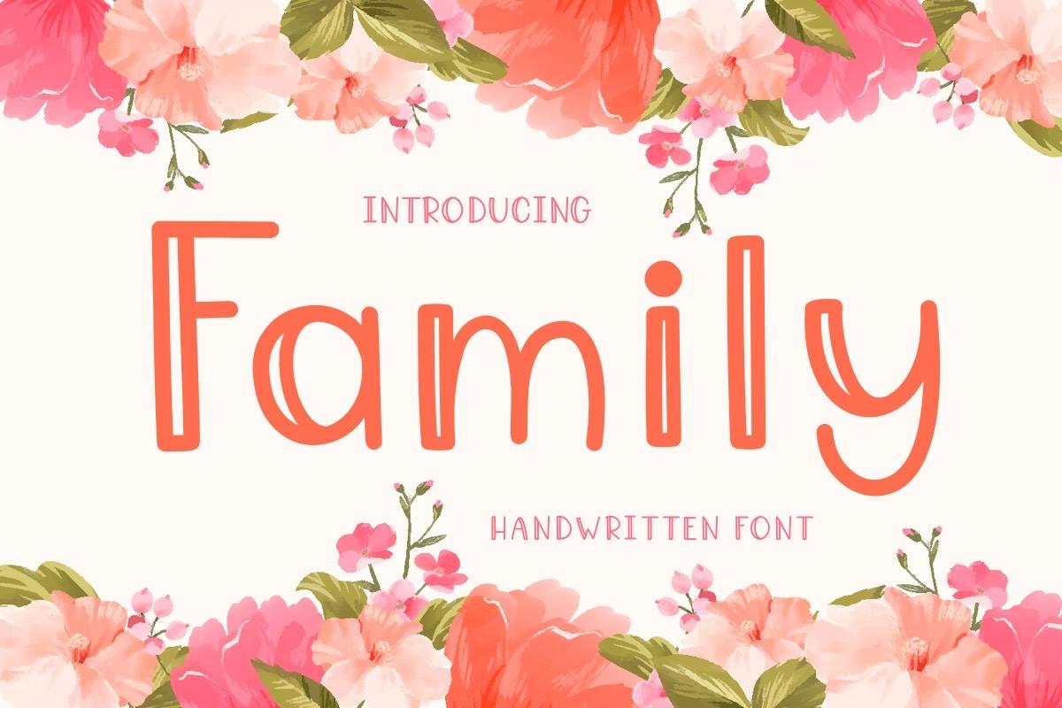 Family Font