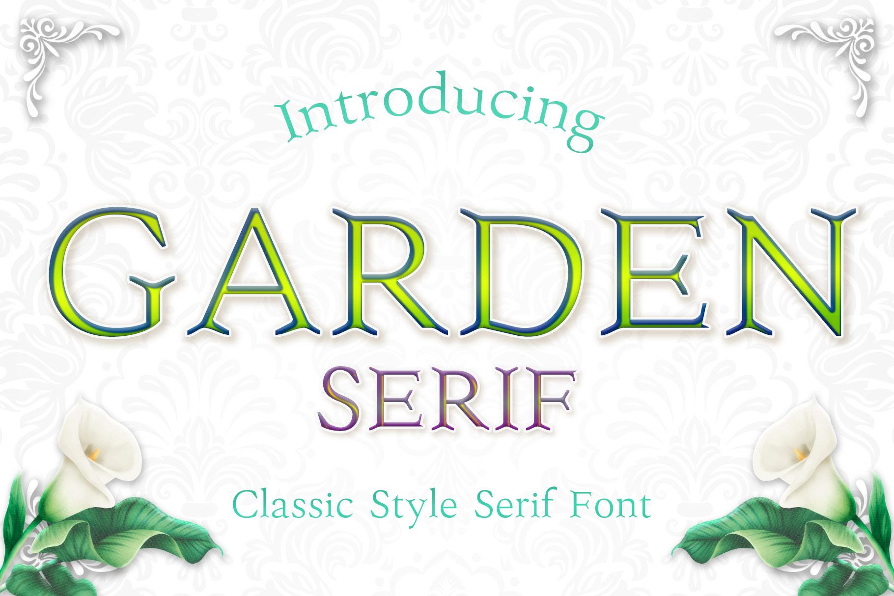 Garden Font