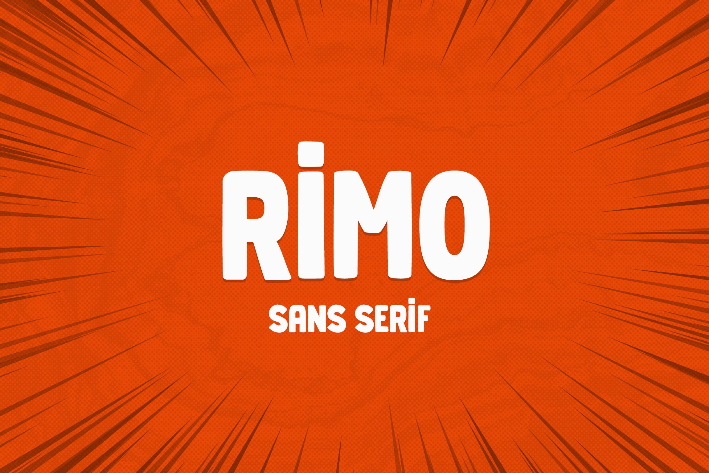 Rimo Font