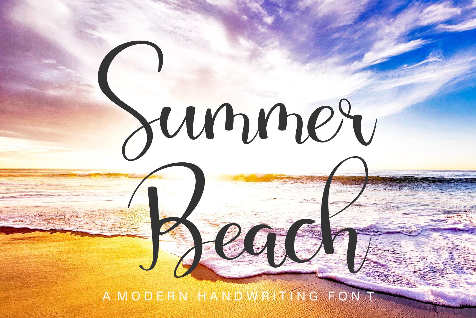 Summer Beach Font