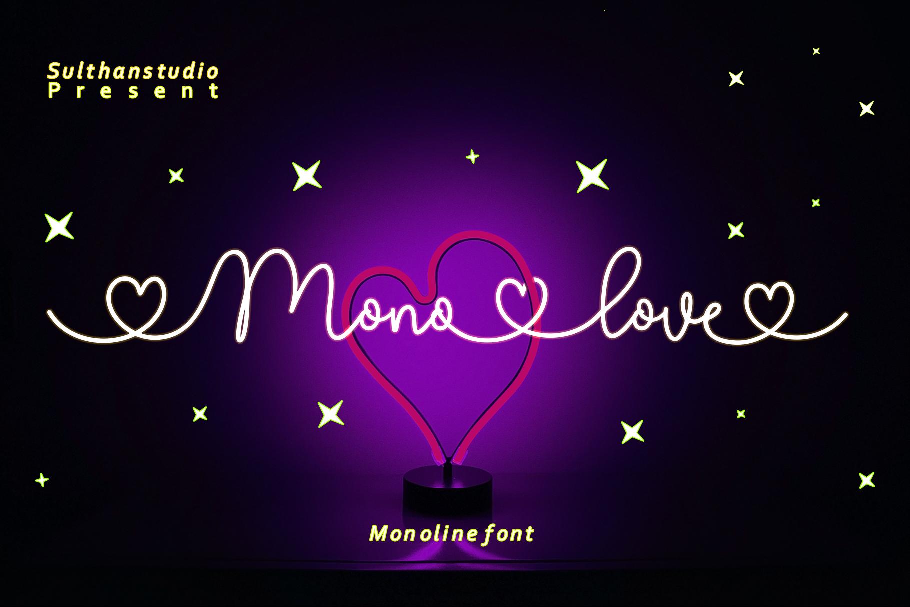 Mono Love Font