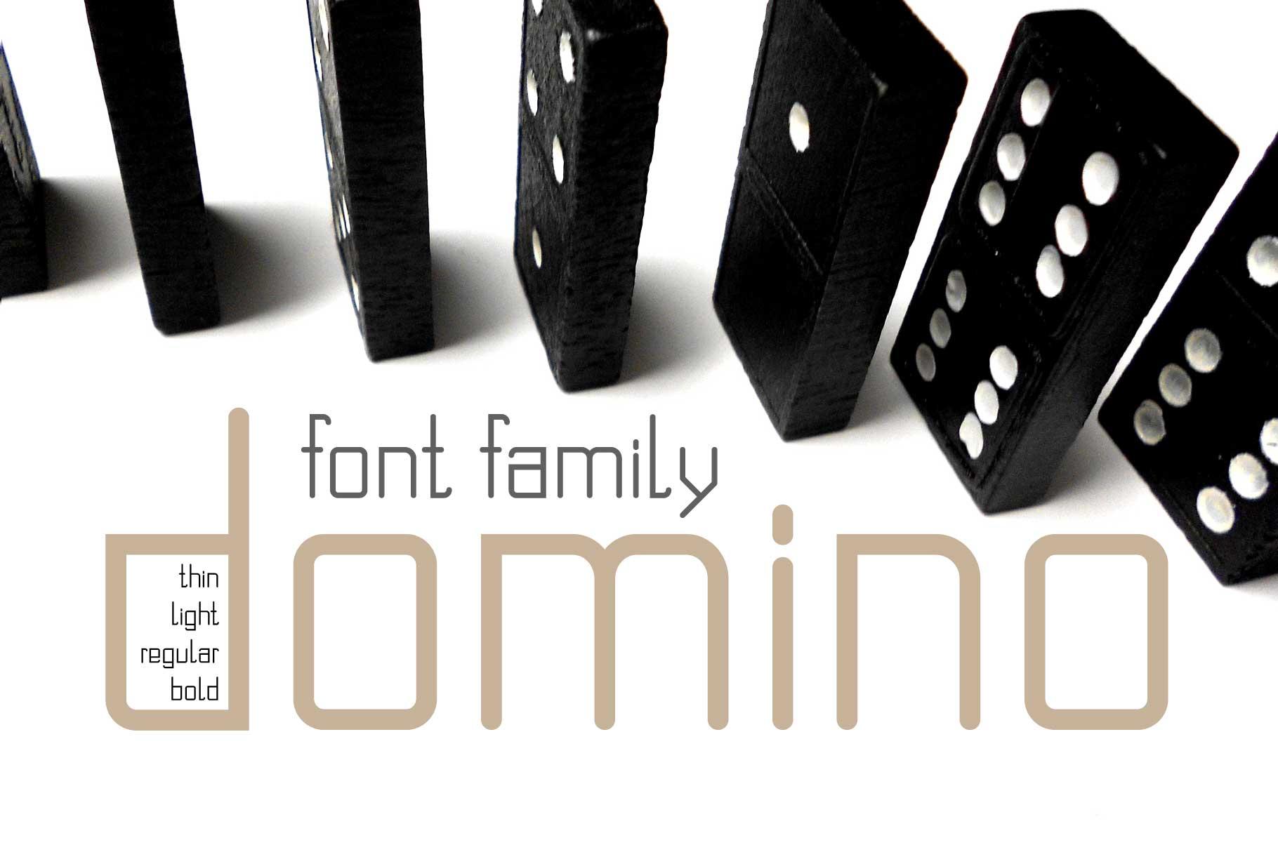 Domino Family Font