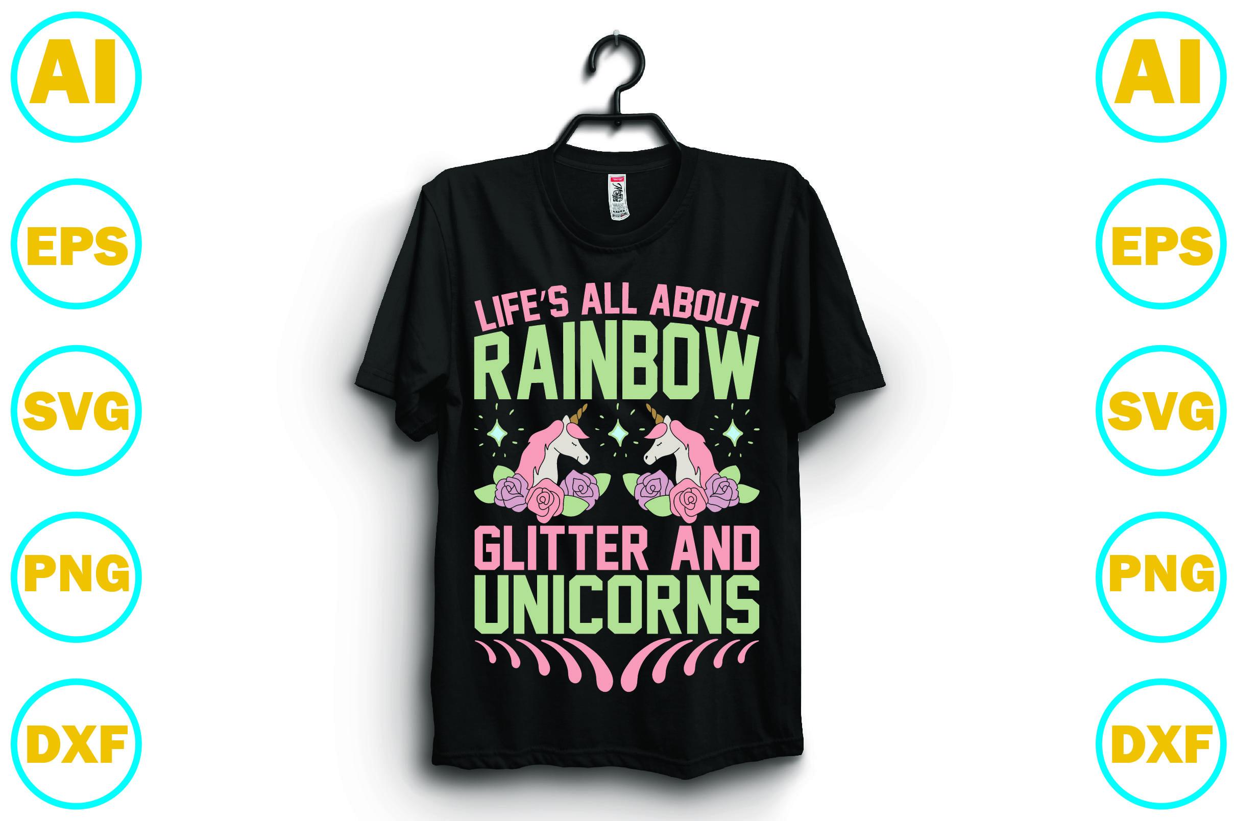 Life’s All About Rainbow, Glitter, and Unicorns