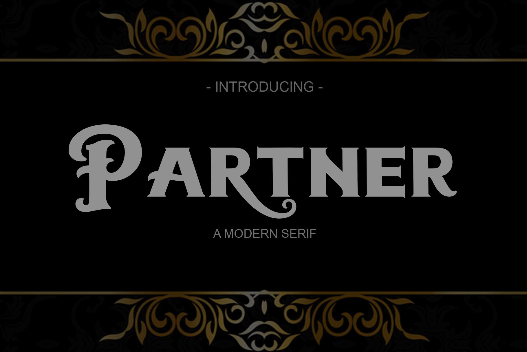 Partner Font