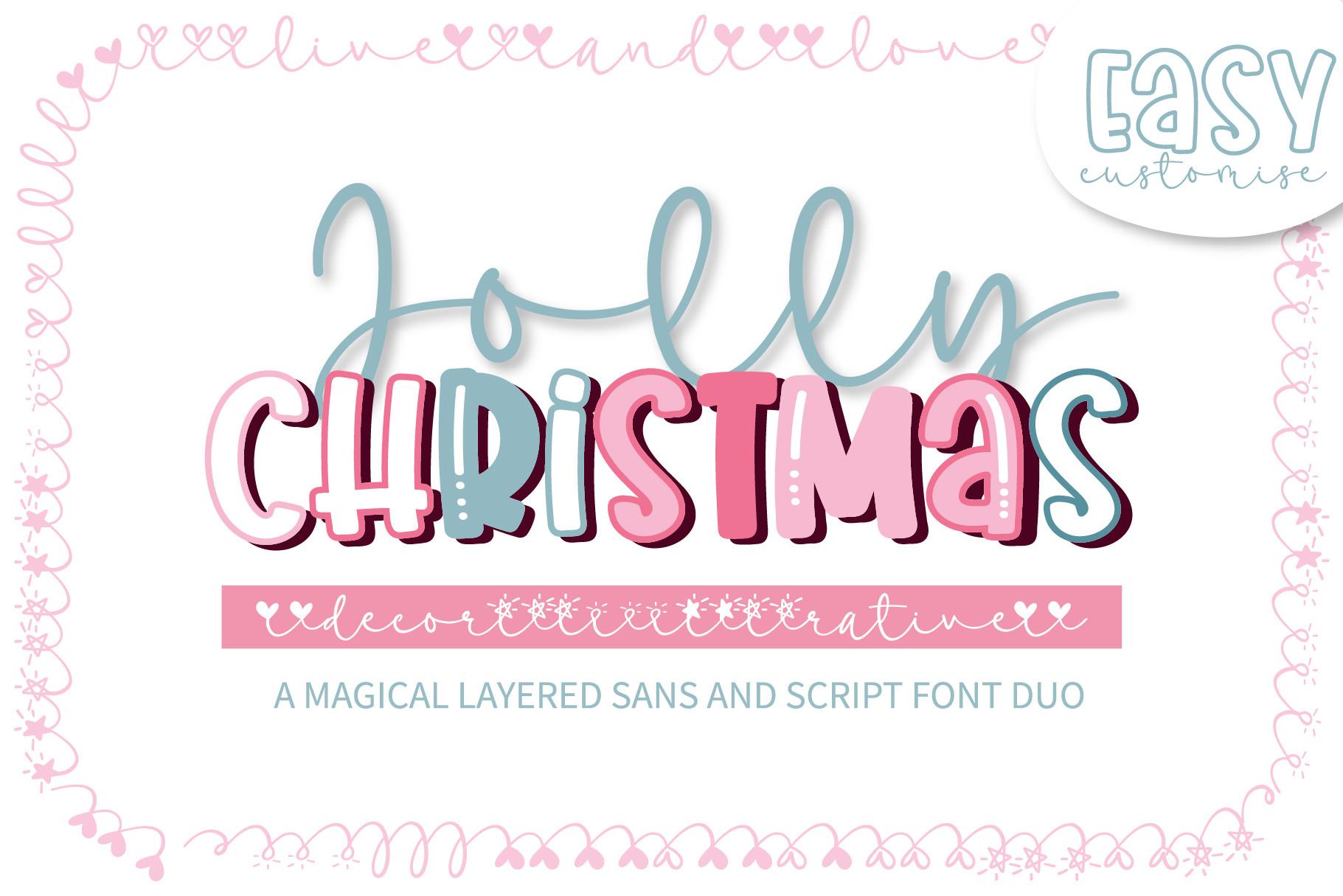 Jolly Christmas Font
