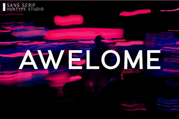 Awelome Font