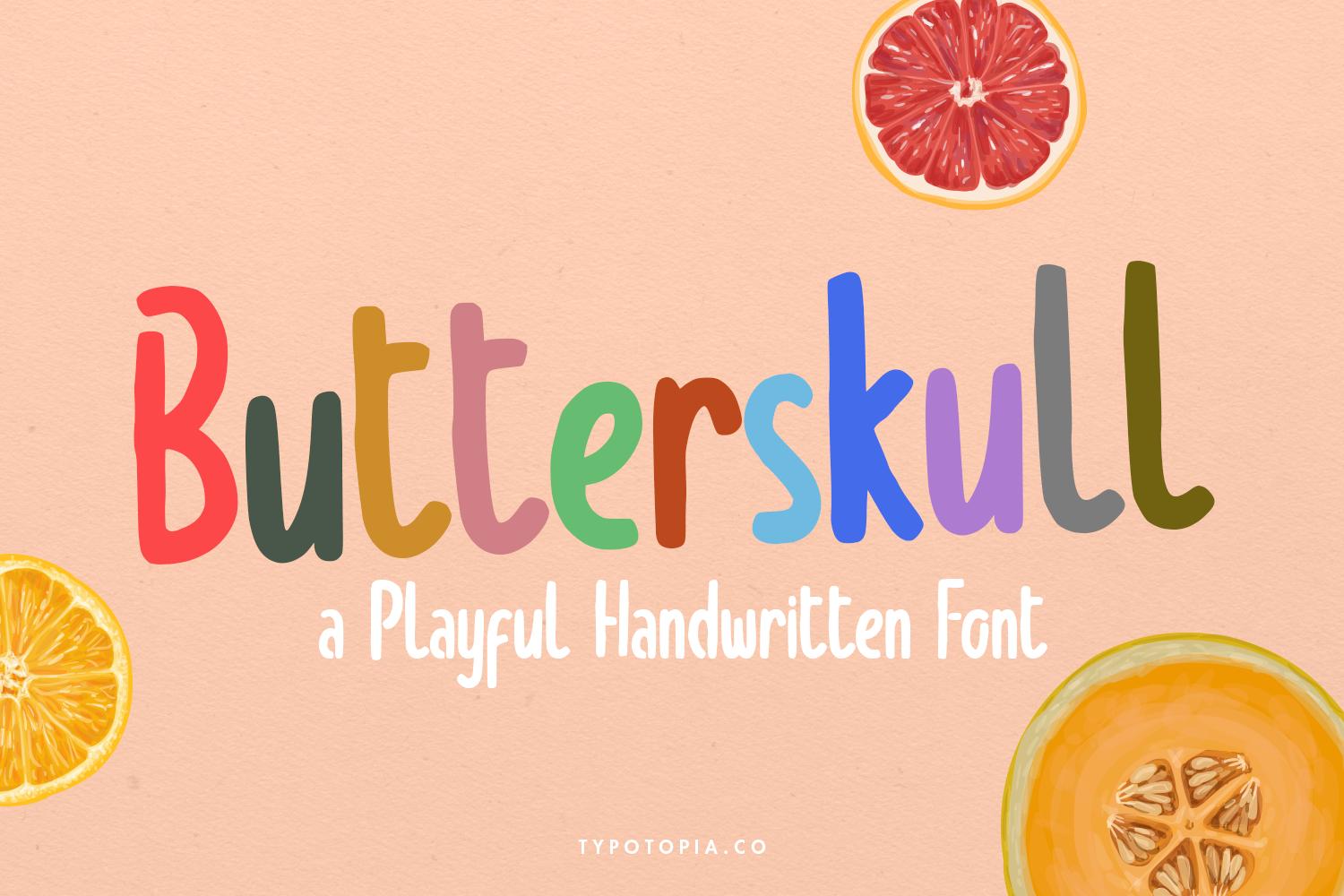 Butterskull Font