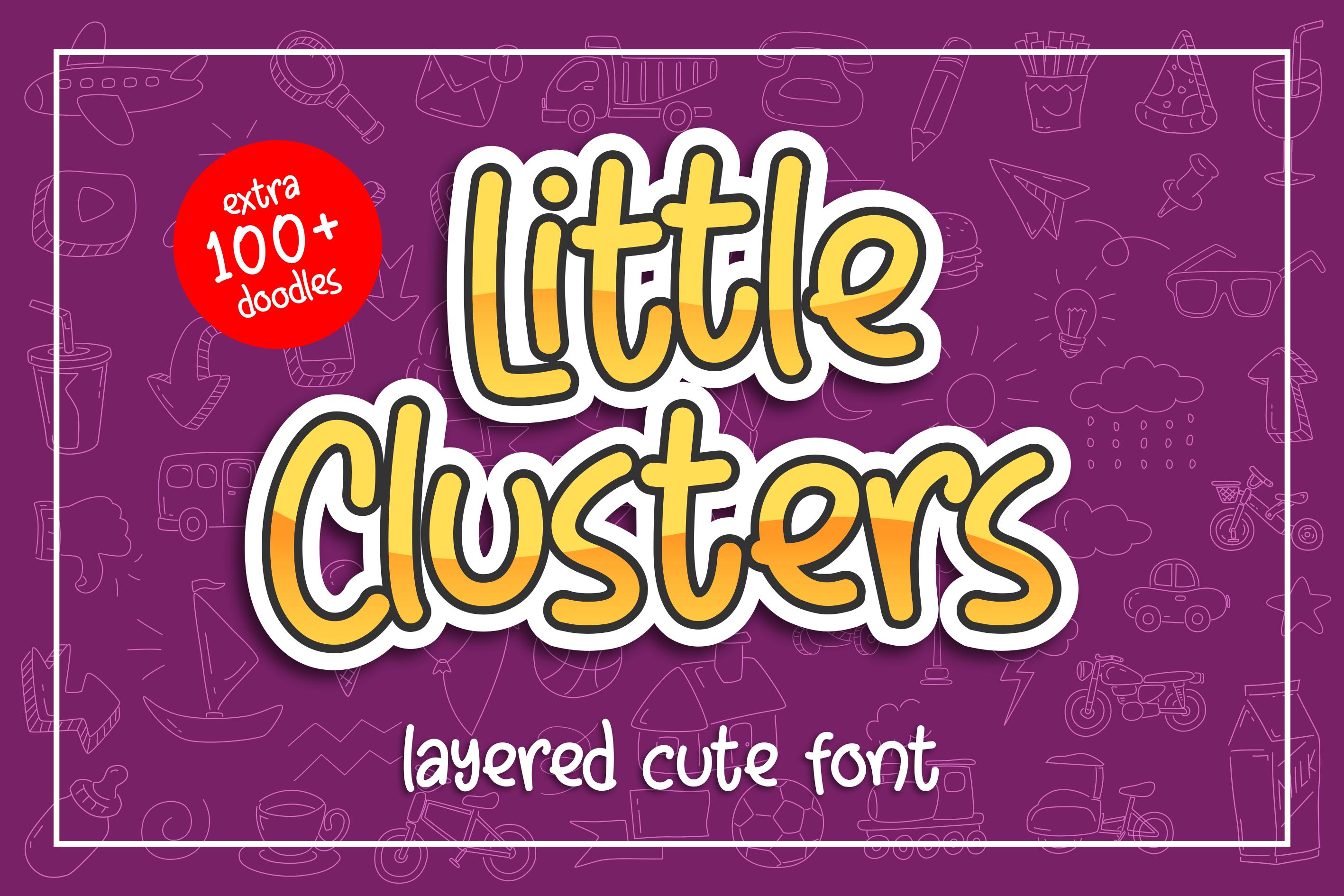 Little Clusters Font