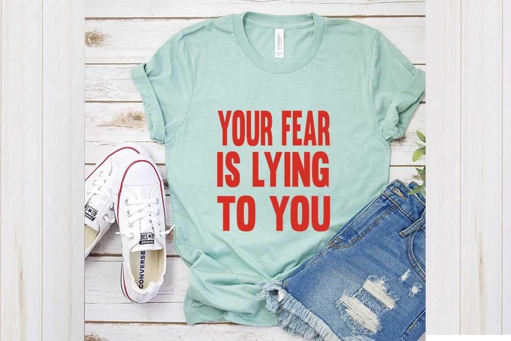 Mental Health Svg Design, Your Fear is