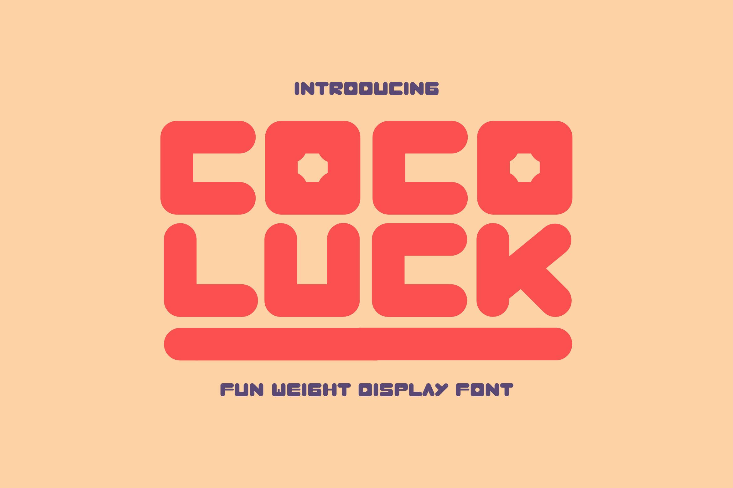 Cocoluck Font