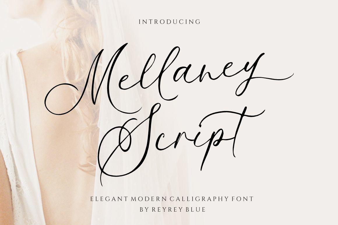 Mellaney Script Font