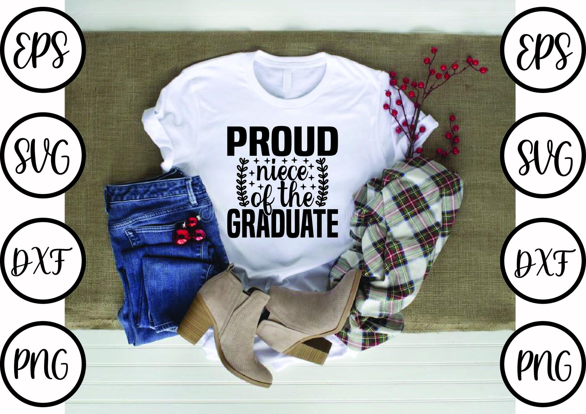 Graduation Svg Design,proud Niece of the
