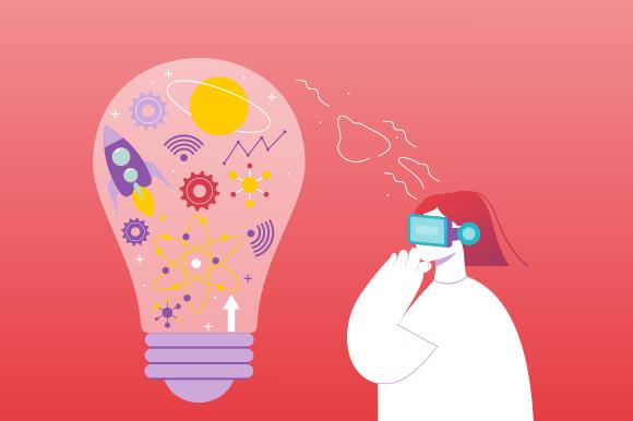 Innovation Concept with Ideas