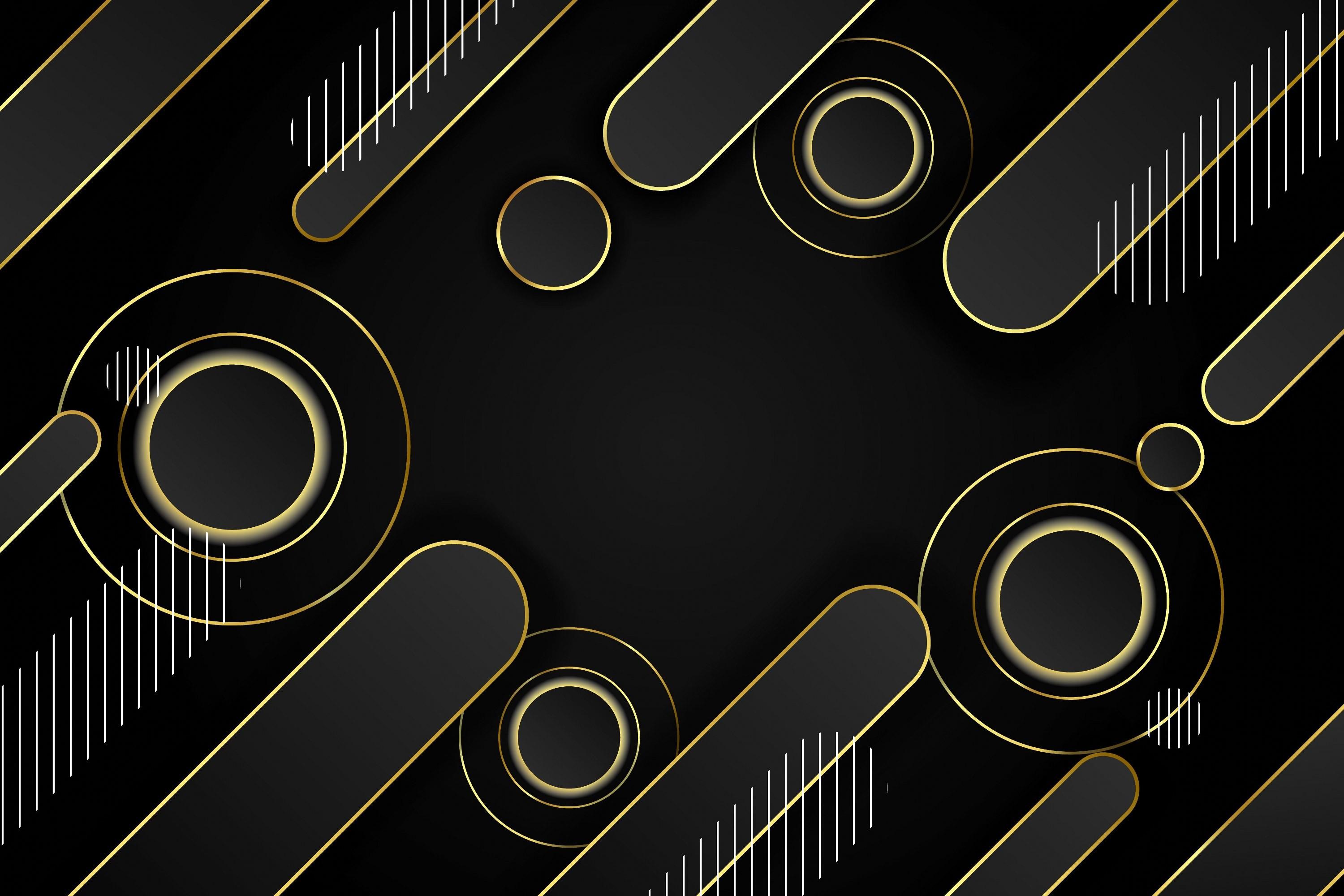 Black Luxury Background Geometric Shape