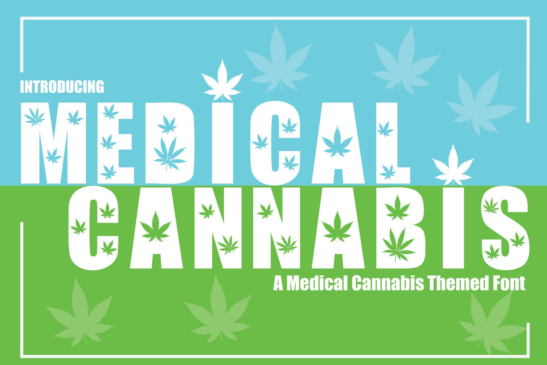 Medical Cannabis Font