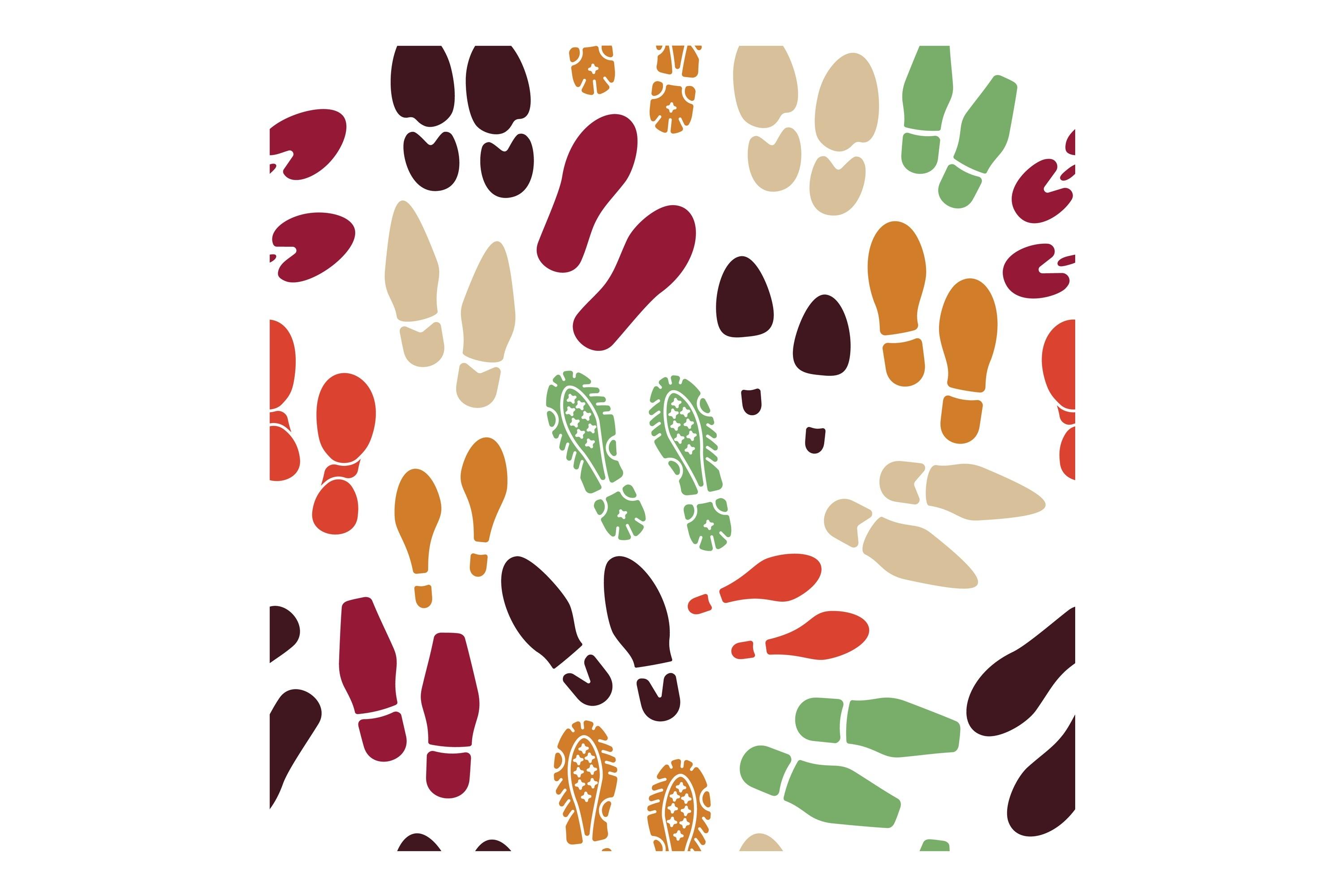The Collection of a Imprint Soles Shoes