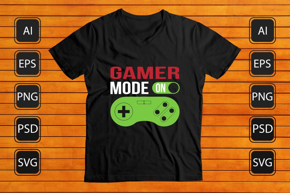 Gaming T-shirt Design