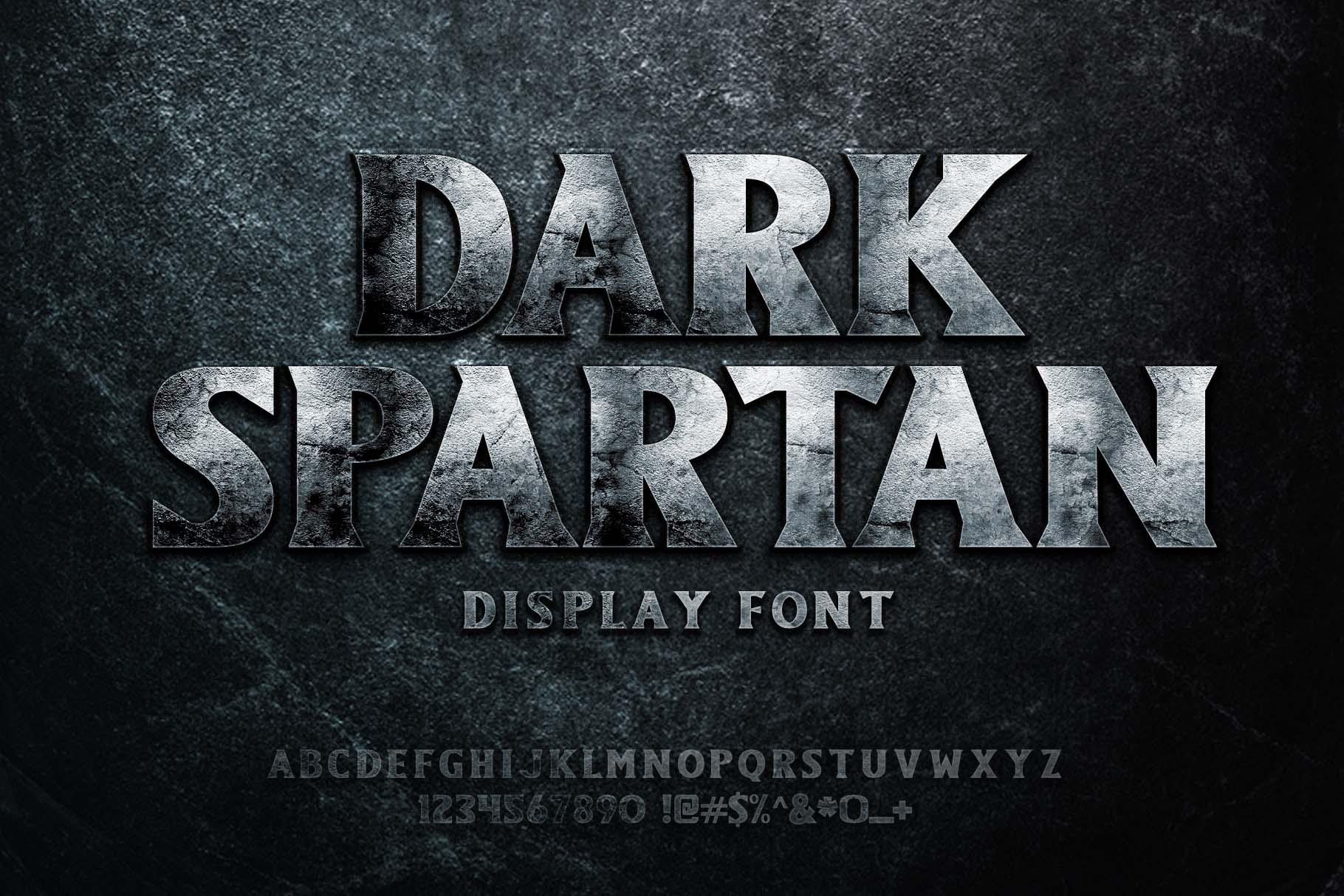Dark Spartan Font