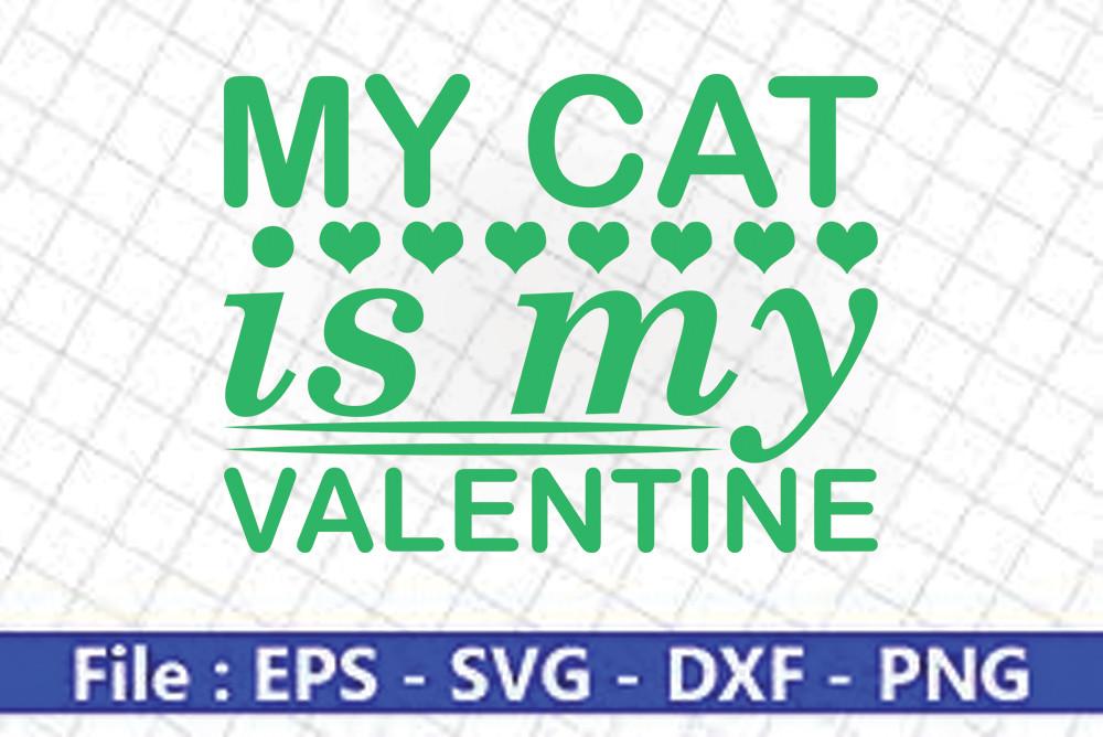 Anti Valentine's Day Svg Design, My Cat