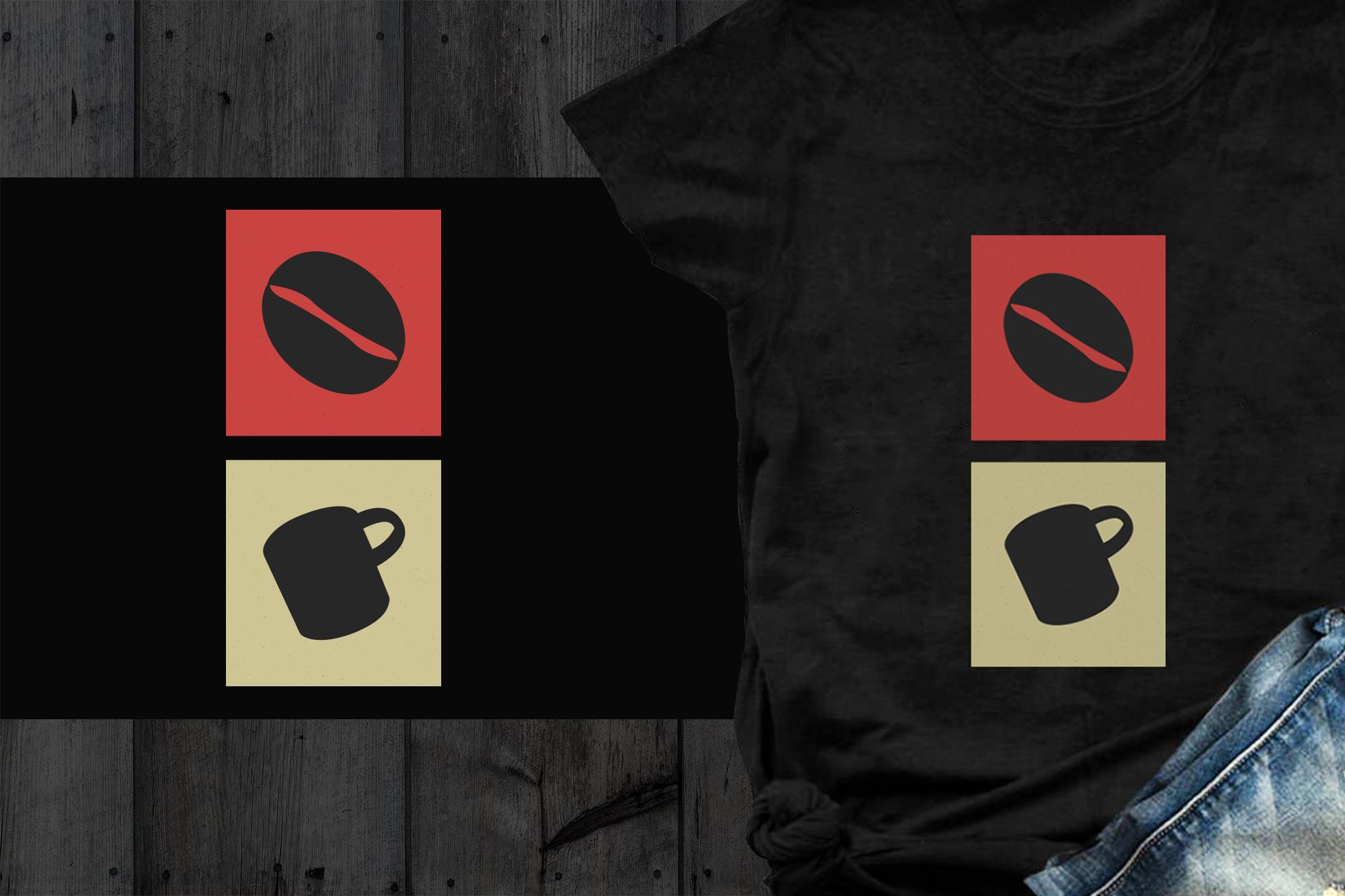 Retro Coffee T-shirt Design SVG
