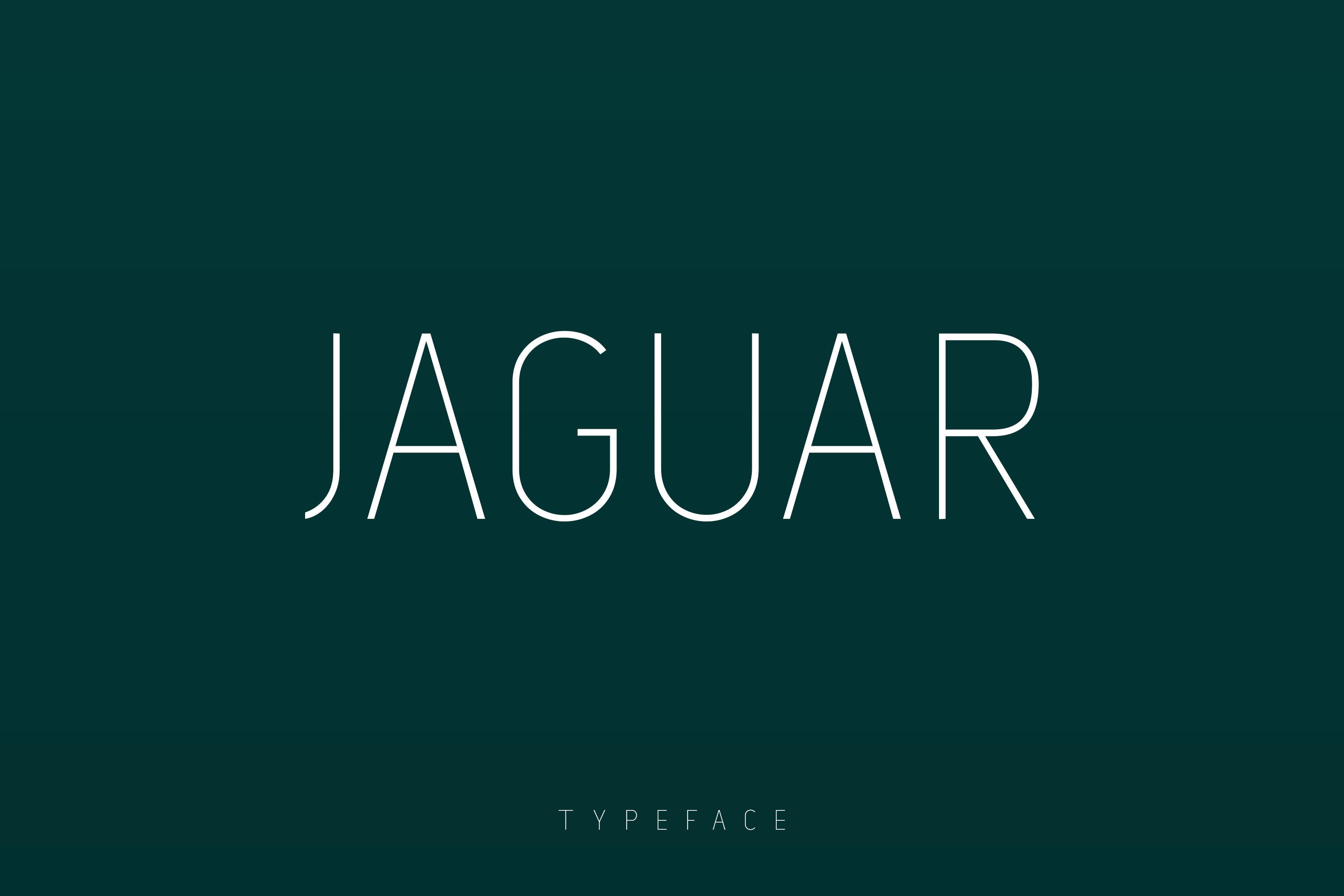 Jaguar Font