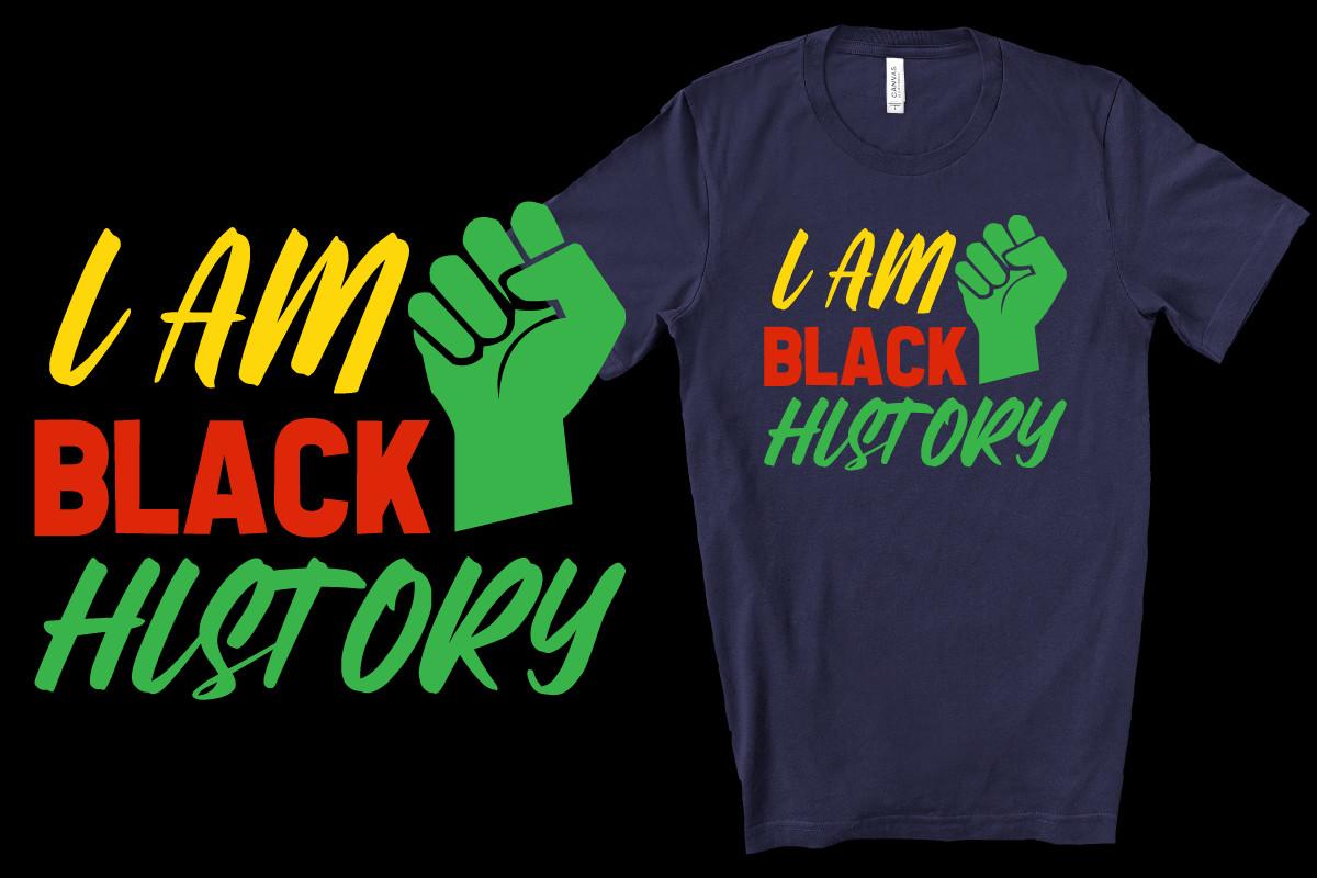 Black History T-Shirt Design